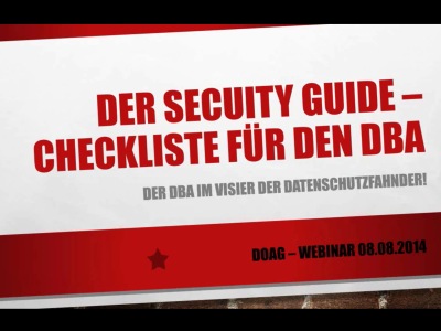 DBA Security Guide
