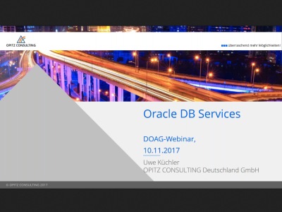 Oracle DB Services
