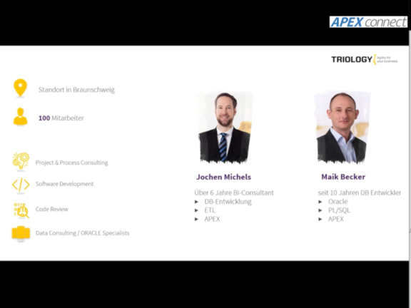 DOAG News APEXCON Naming Templates