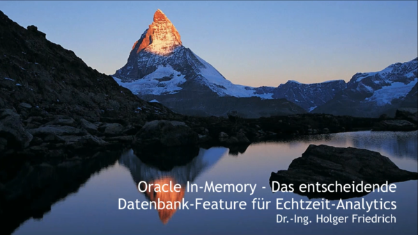 Oracle In Memory