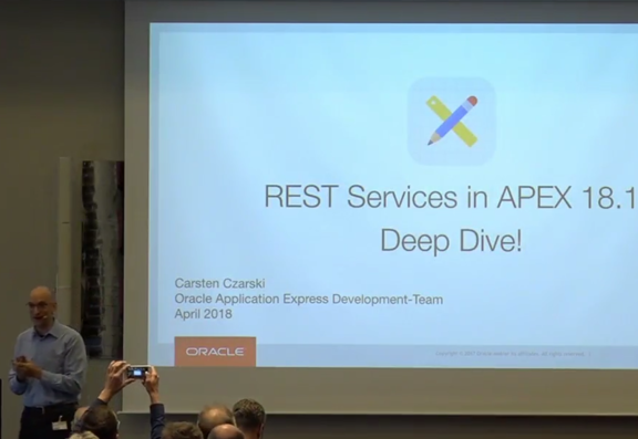 2018 APEX connect Aufzeichnung Carsten Czarski