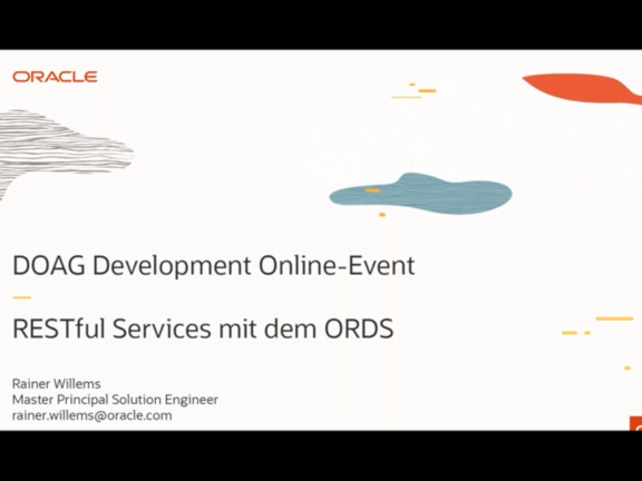 2020 12 01 DOAG Dev Online Event ORDS