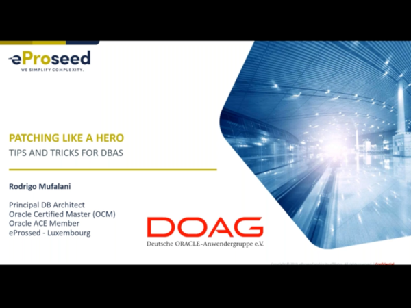 DOAG News DB20 Mufalani