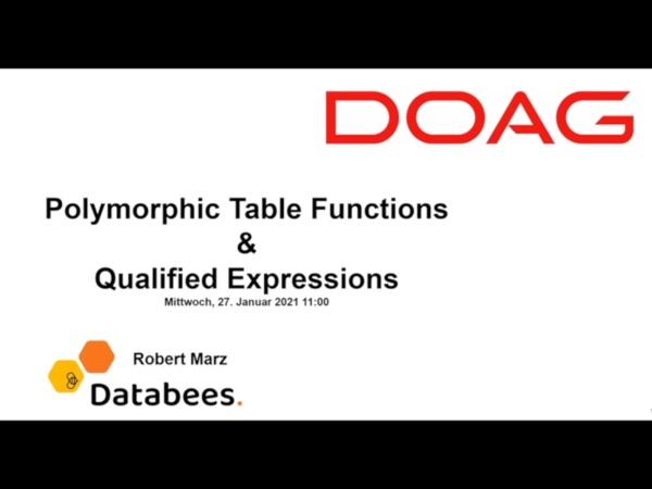 2021 02 05 DOAG Dev Online Event